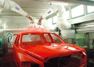 中国汽车掀机器人革命 焊接喷漆基本自动化